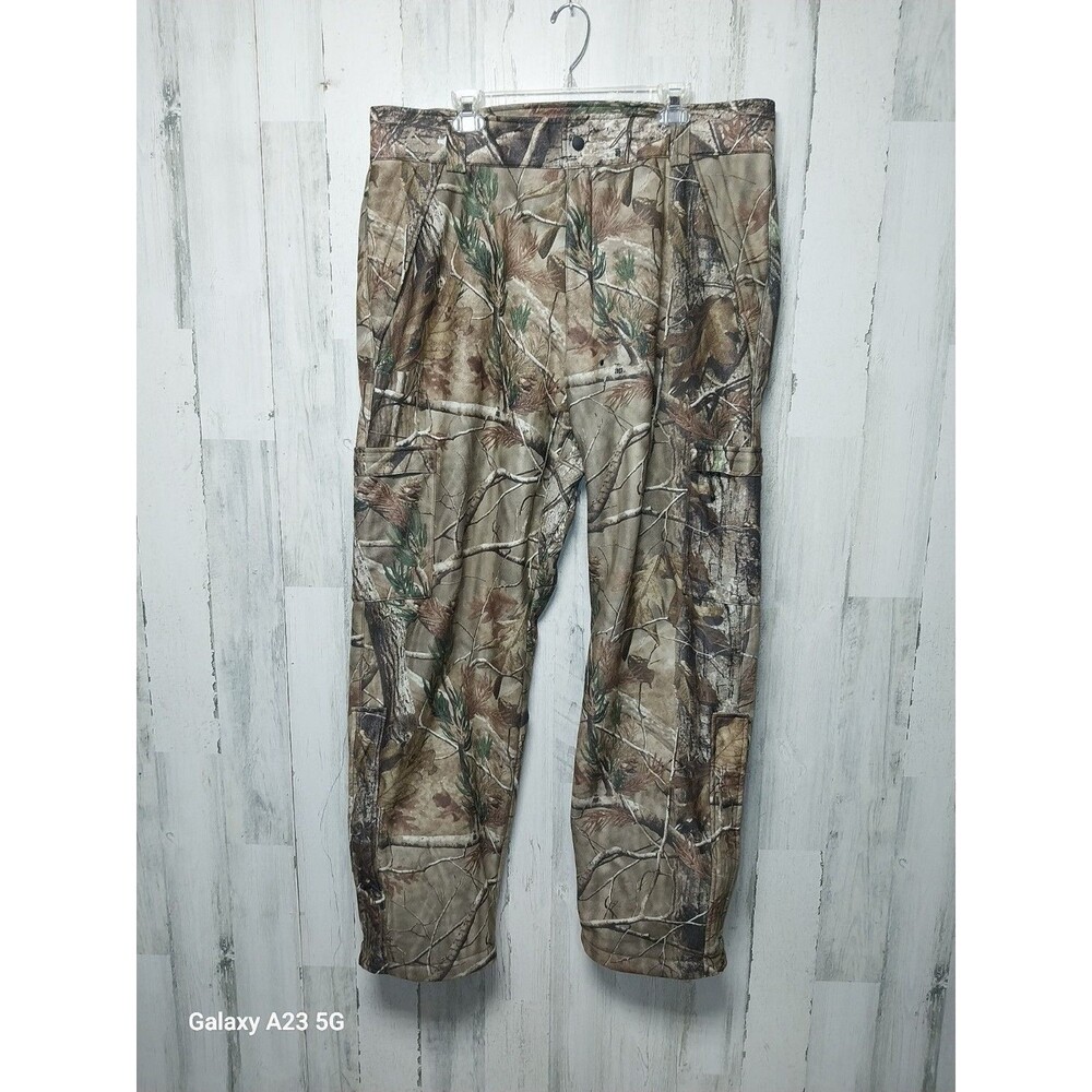 Trail Tech Waterproof Hunting Pants Realtree Hardwoods Green Camo Size 2XL